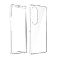 Capa de Silicone com Cantos Duras para Samsung Z Fold 3 Transparente Capa de Silicone com Cantos Duras para Samsung Z Fold 3 Transparente